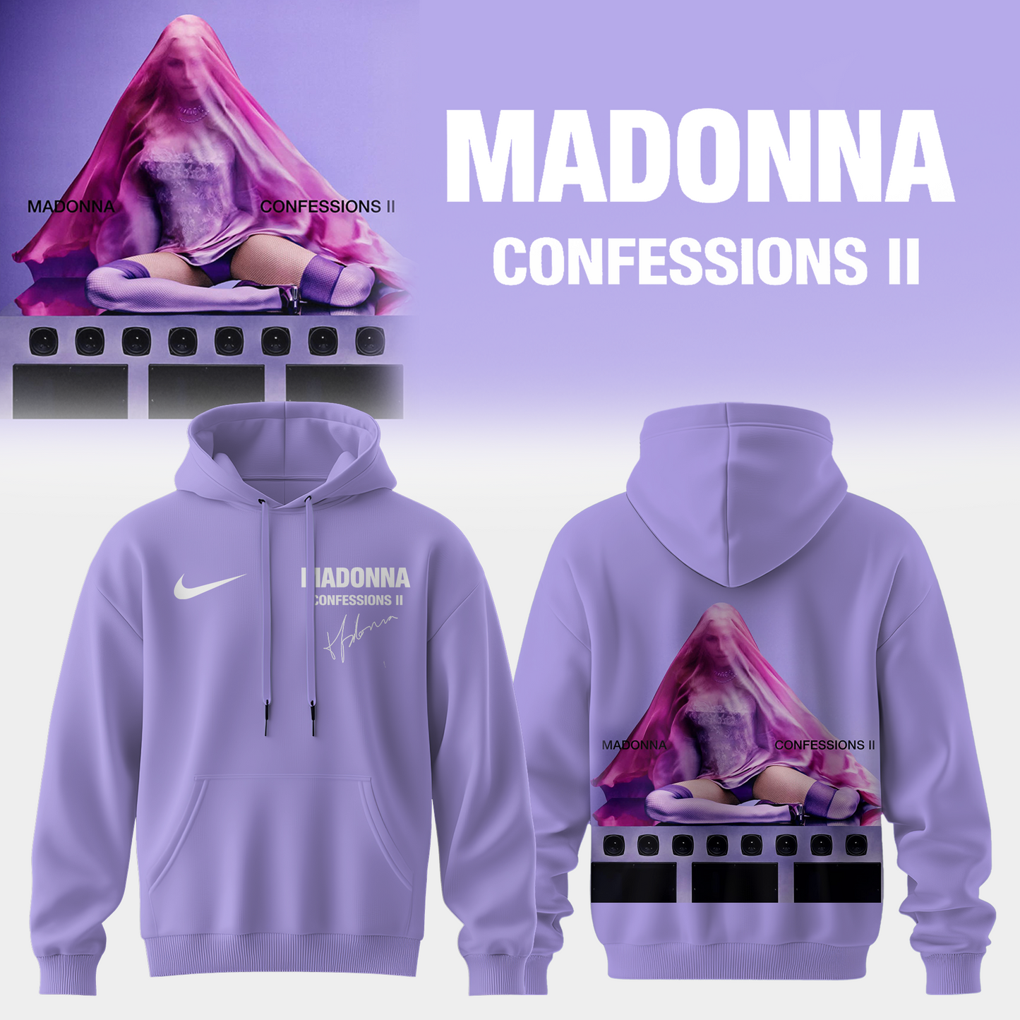 ,,,Madonna Confessions II Album – Hoodie