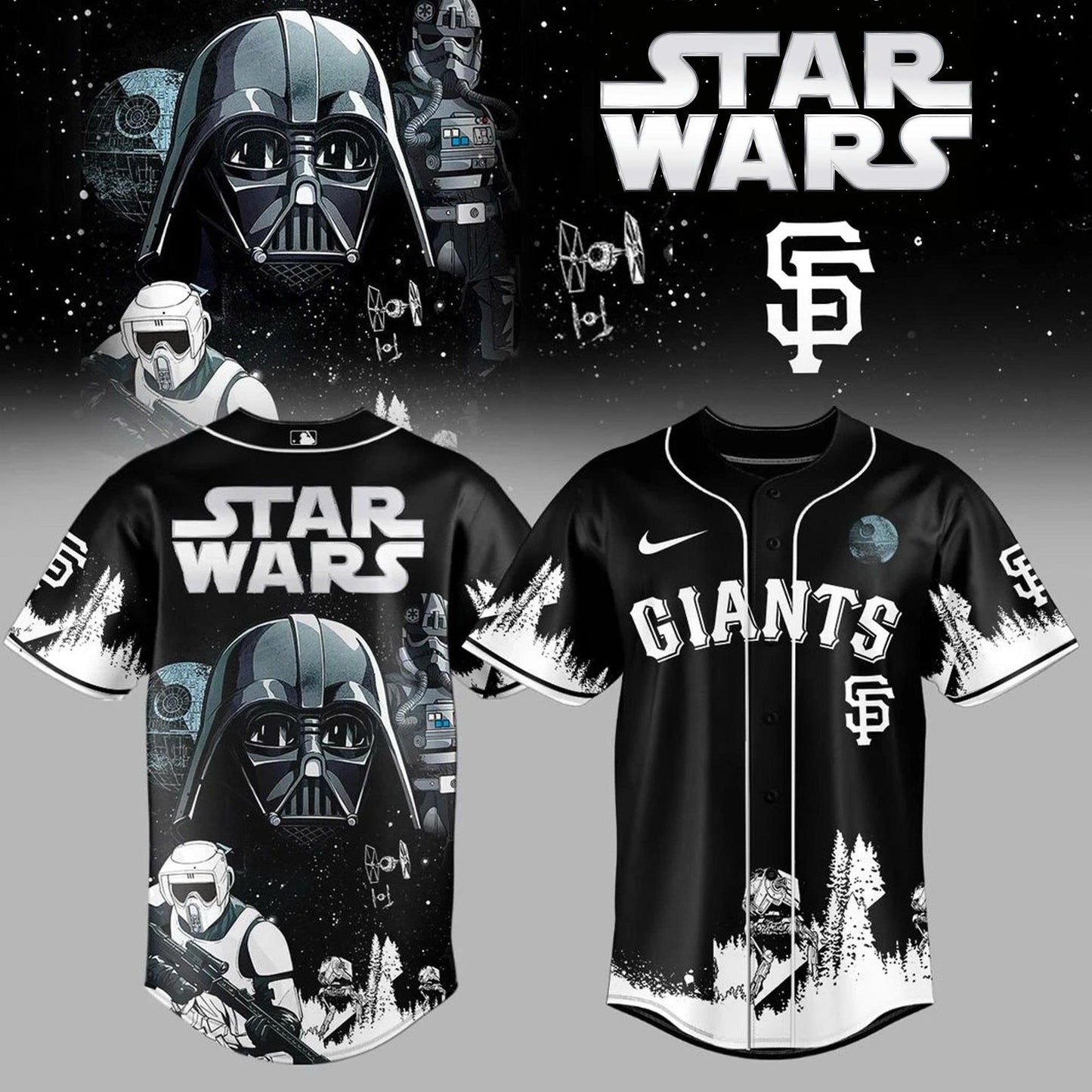 Baseball x Star Wars Special Edition Baseball Jersey