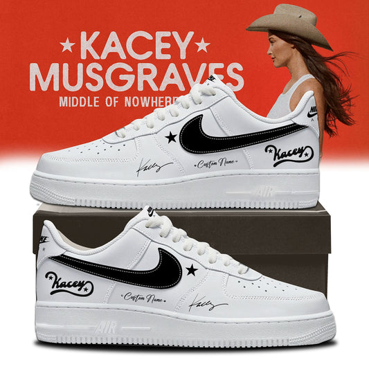 Kacey Musgraves Middle of Nowhere Tour Signed Shoes 1
