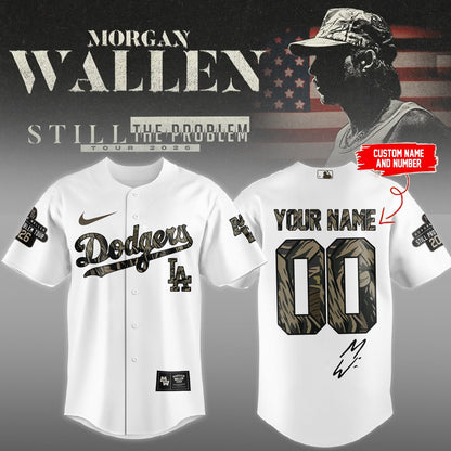 Morgan Wallen Still Problem Tour Jersey (Custom Name & Number)