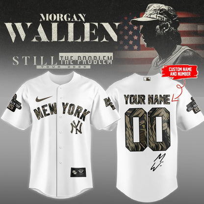 Morgan Wallen Still Problem Tour Jersey (Custom Name & Number)