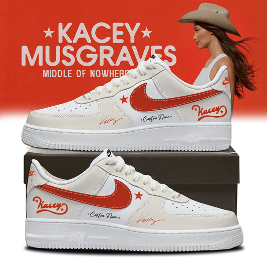 Kacey Musgraves Middle of Nowhere Tour Signed Shoes 1