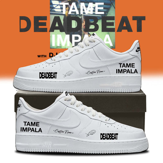 Tame Impala “Deadbeat Tour” Shoes AF1