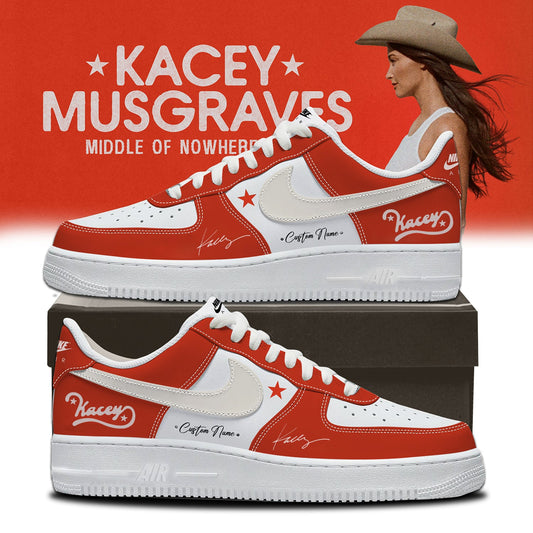 Kacey Musgraves Middle of Nowhere Tour Signed Shoes 1
