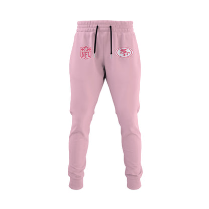 Wear It Pink 2025 - San Francisco 49ers Breast Cancer Awareness Edition Hoodie