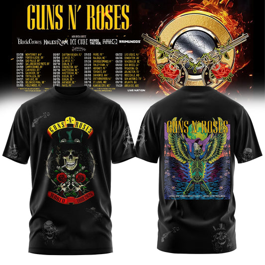 _Guns N’ Roses 2026 TOUR T-SHIRT IS HERE – LIMITED EDITION 🔥