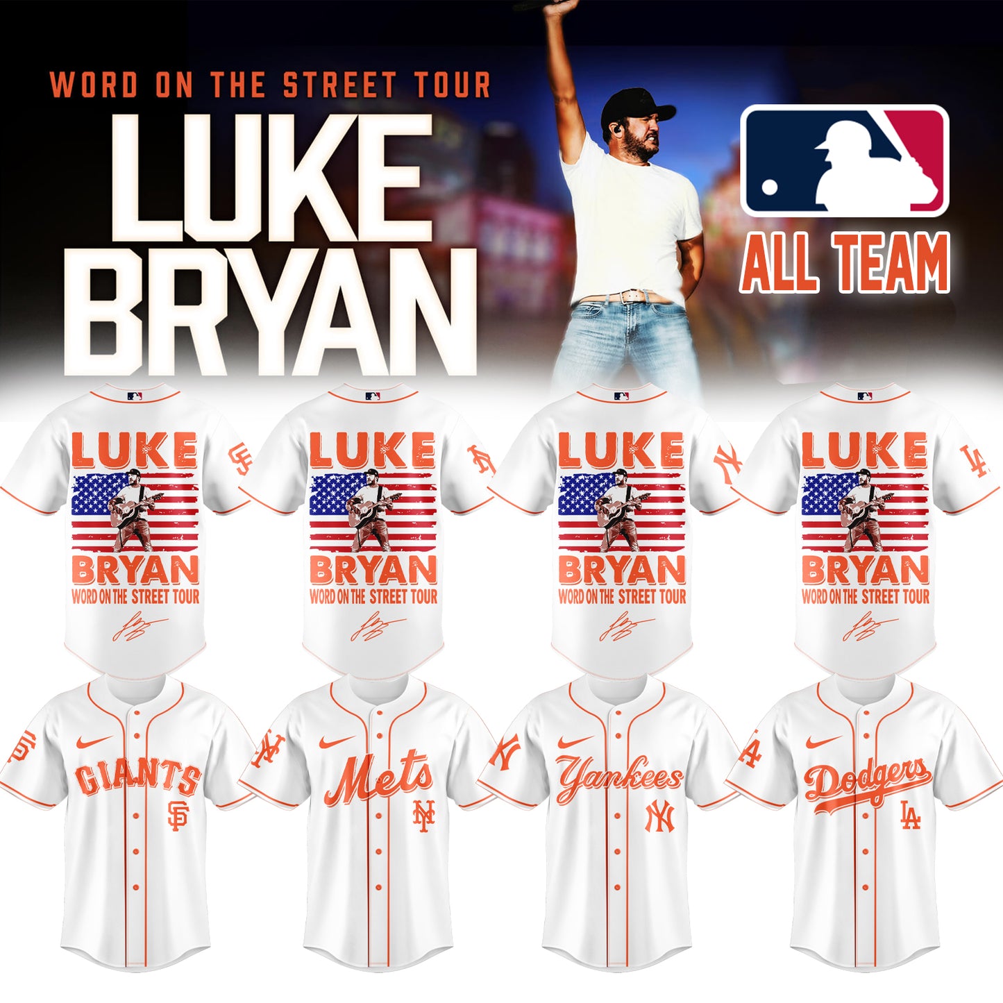 Baseball x Luke Bryan – Word On The Street Tour