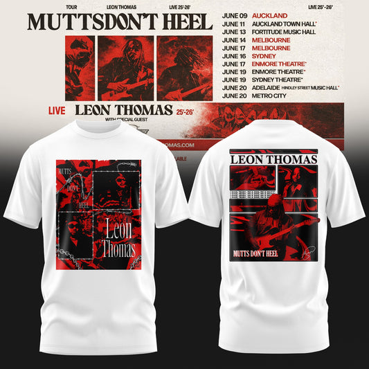 LEON THOMAS — MUTTS DON’T HEEL TOUR TEE