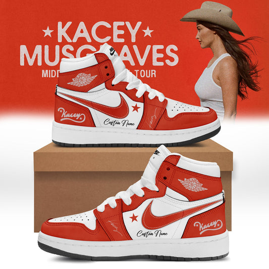 Kacey Musgraves Middle of Nowhere Tour Signed Shoes 1