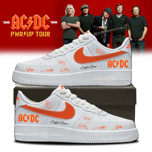 .AC/DC ” Power Up Tour ” 2026 AF1 – Shoes