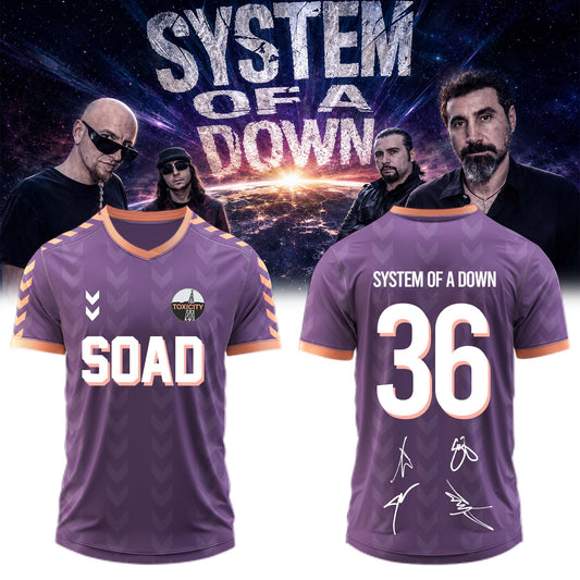 ,System of a Down “Europe / UK Stadium Tour 2026” Signature Limited Edition – Jersey