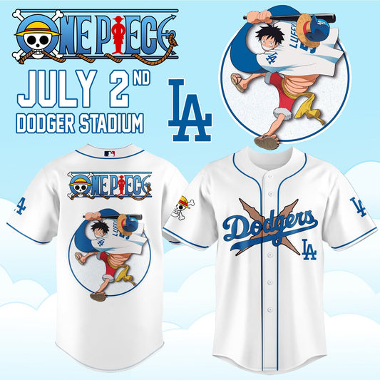 One Piece Night x Los Angeles Dodgers 2026 Edition Jersey