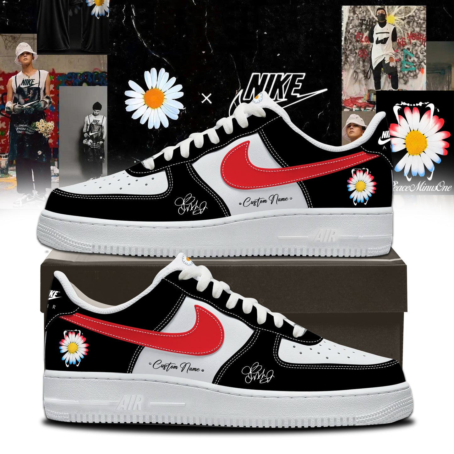 ..G-Dragon’s PEACEMINUSONE Shoes