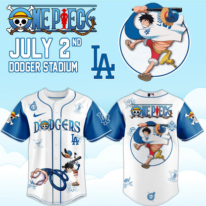 One Piece Night x Los Angeles Dodgers 2026 Edition Jersey