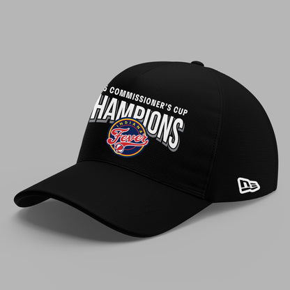 Indiana Fever 2025 WNBA Commissioner's Cup Champions T-Shirt