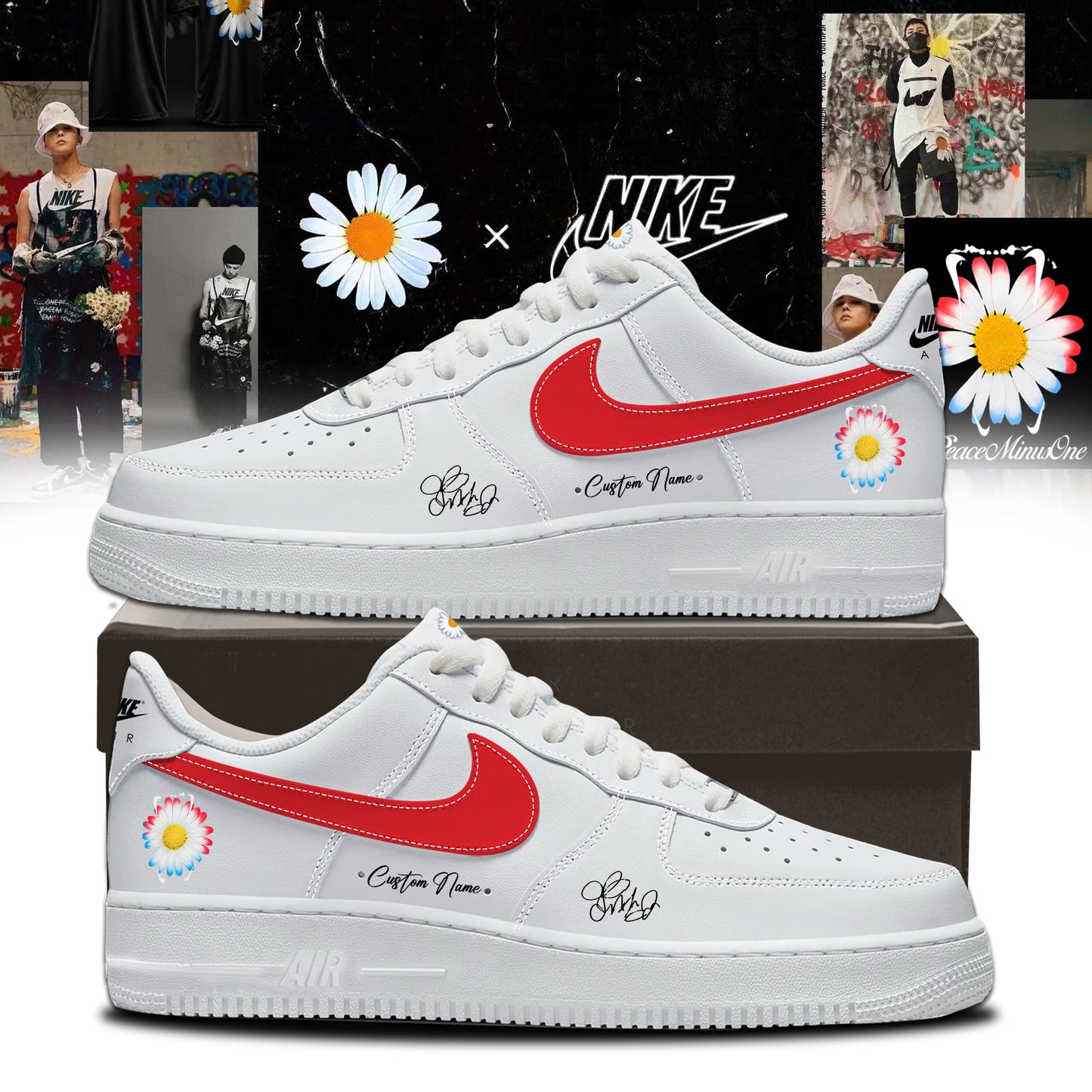 ..G-Dragon’s PEACEMINUSONE Shoes