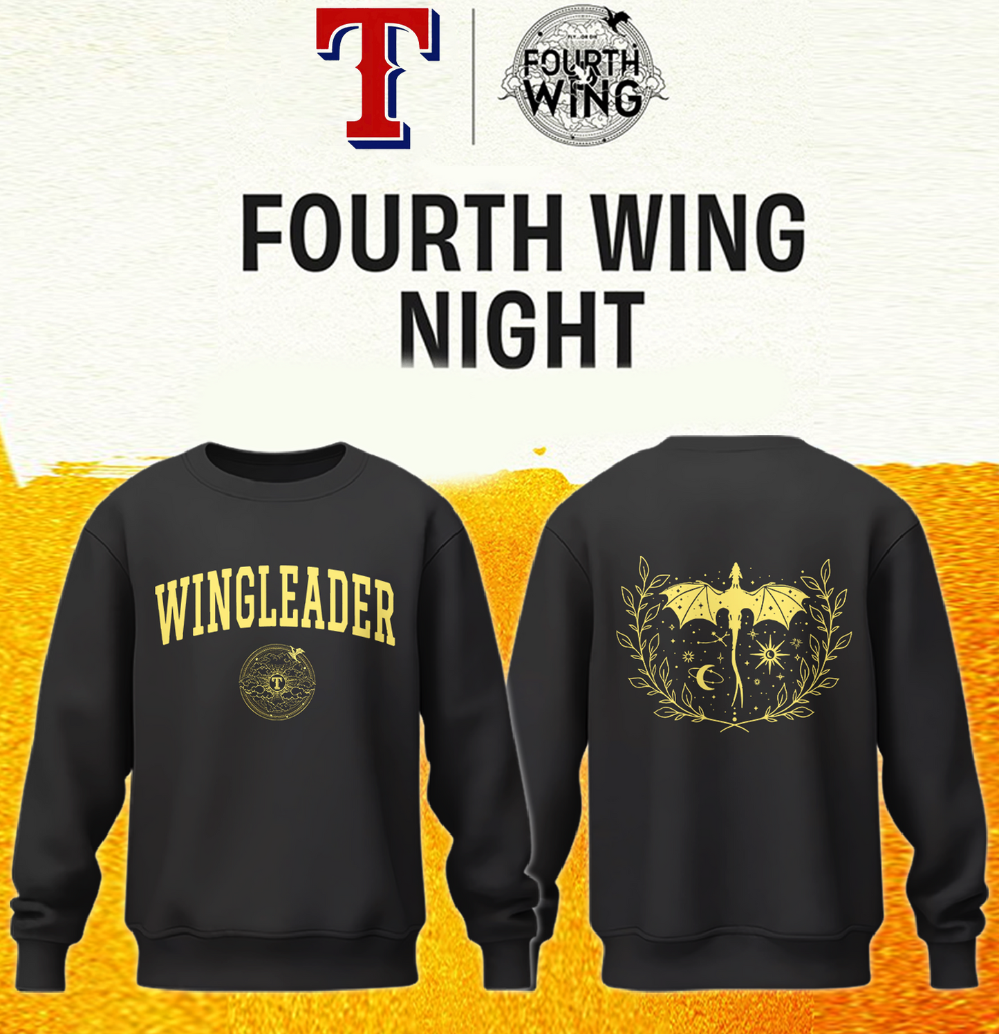 _,Texas Rangers x Fourth Wing 2026 Sweatshirt