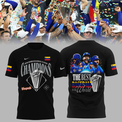Team Venezuela 2026 World Baseball Classic Champions Limited Edition Shirt
