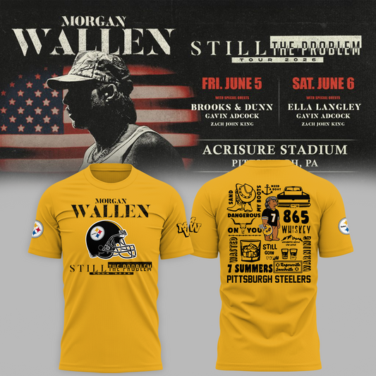 🔥 MW x Pittsburgh Stadium Tour 2026 Limited Edition T-Shirt