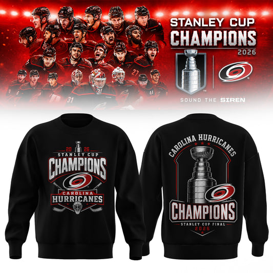 2026 Stanley Cup Champions Red Sweatshirt