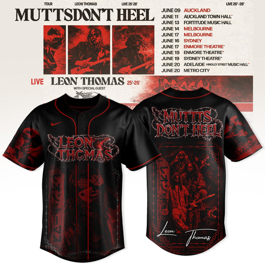 _LEON THOMAS — MUTTS DON’T HEEL TOUR JERSEY