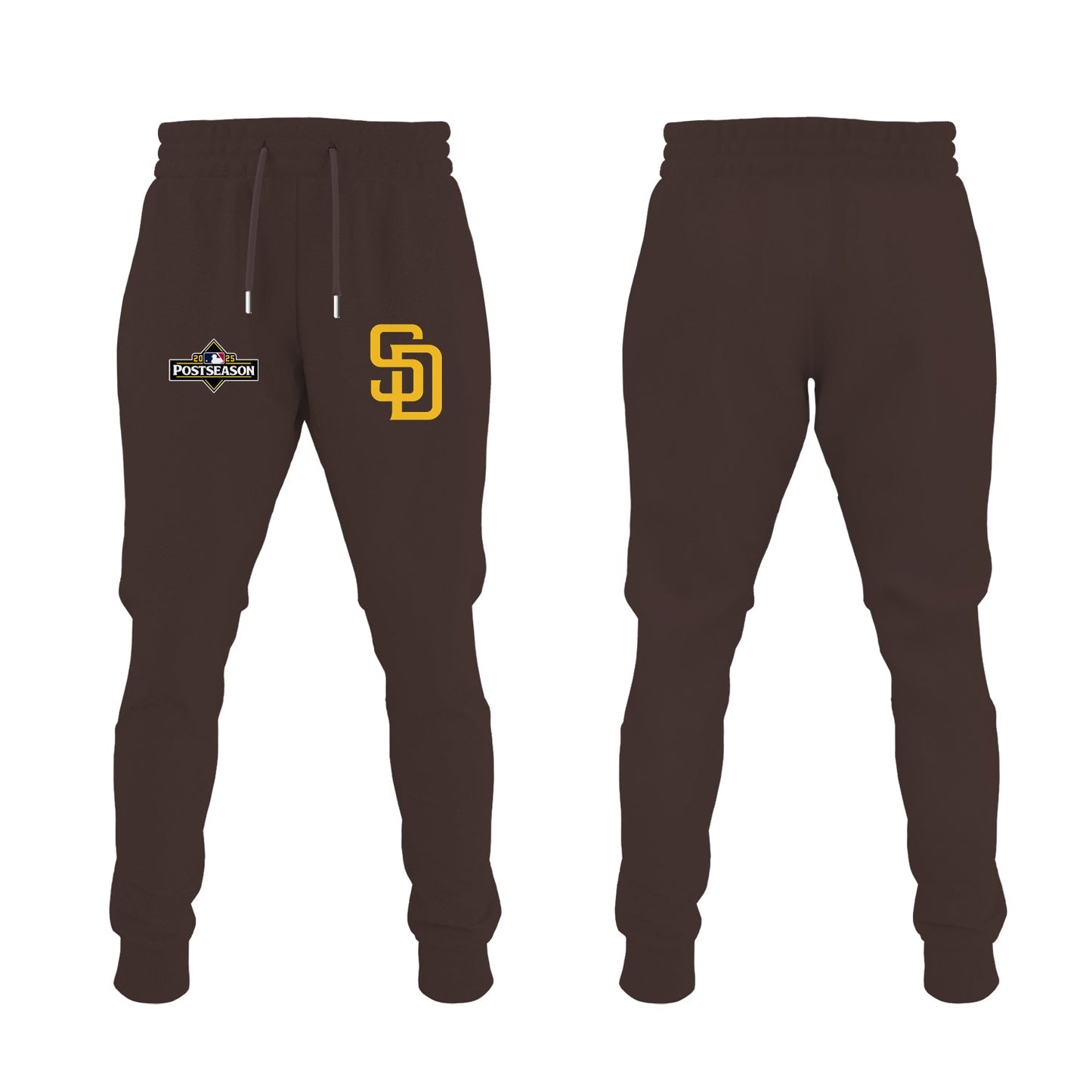 San Diego Padres Brown 2025 Postseason Locker Room Zip Hoodie
