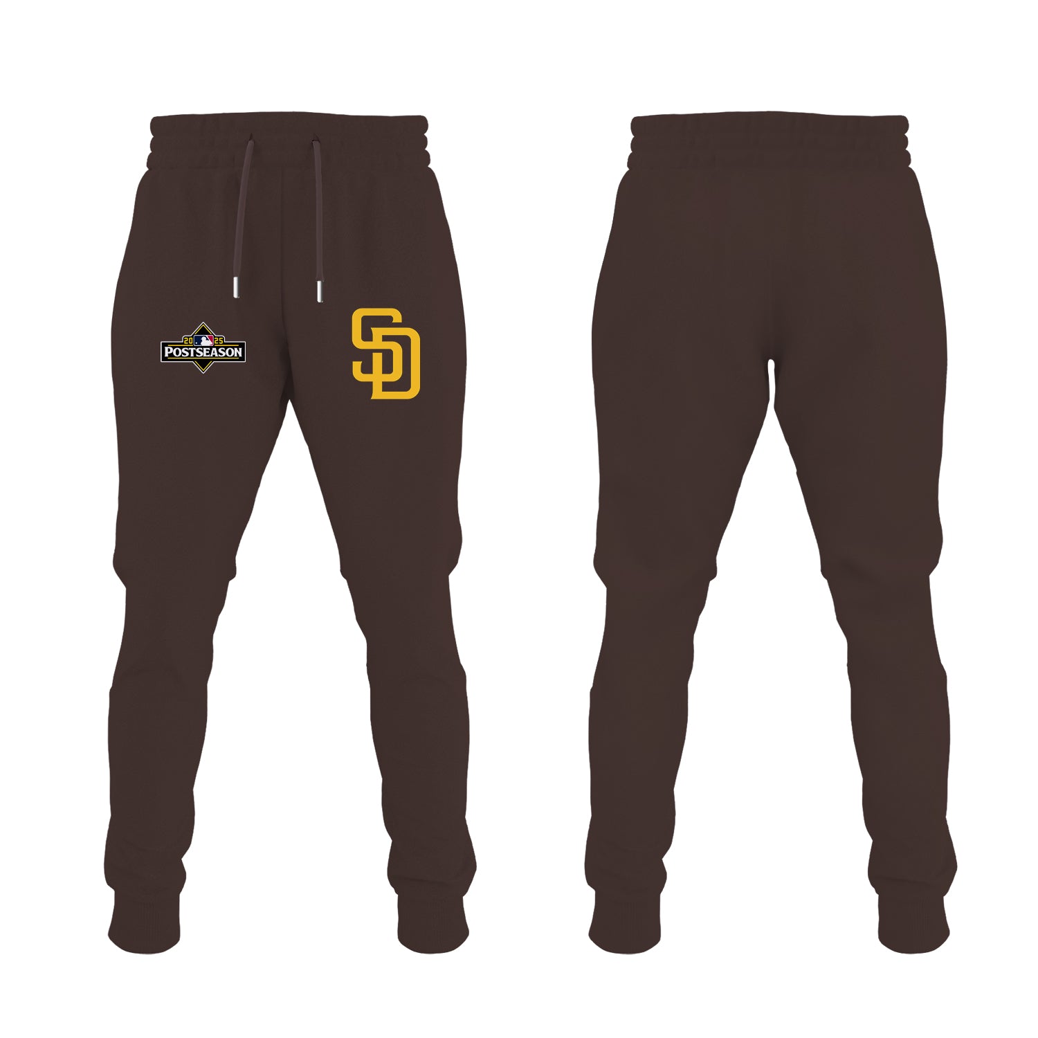 San Diego Padres Brown 2025 Postseason Locker Room Zip Hoodie