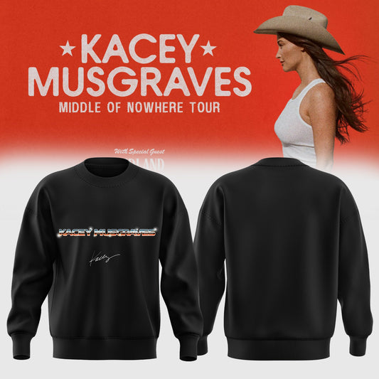 Kacey Musgraves Middle of Nowhere Tour Signed Sweatshirt