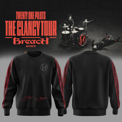 Twenty One Pilots The Clancy Tour: Breach Sweatshirt