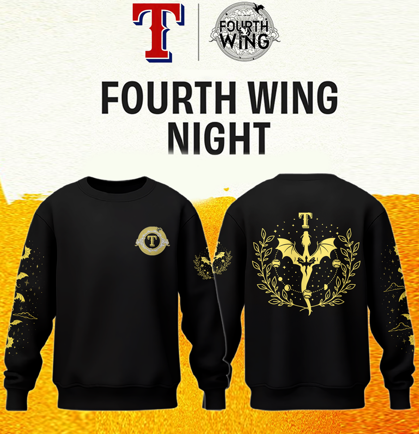 _,Texas Rangers x Fourth Wing 2026 Sweatshirt