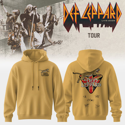.Def Leppard Live 2026 Limited Edition Signature – Hoodie