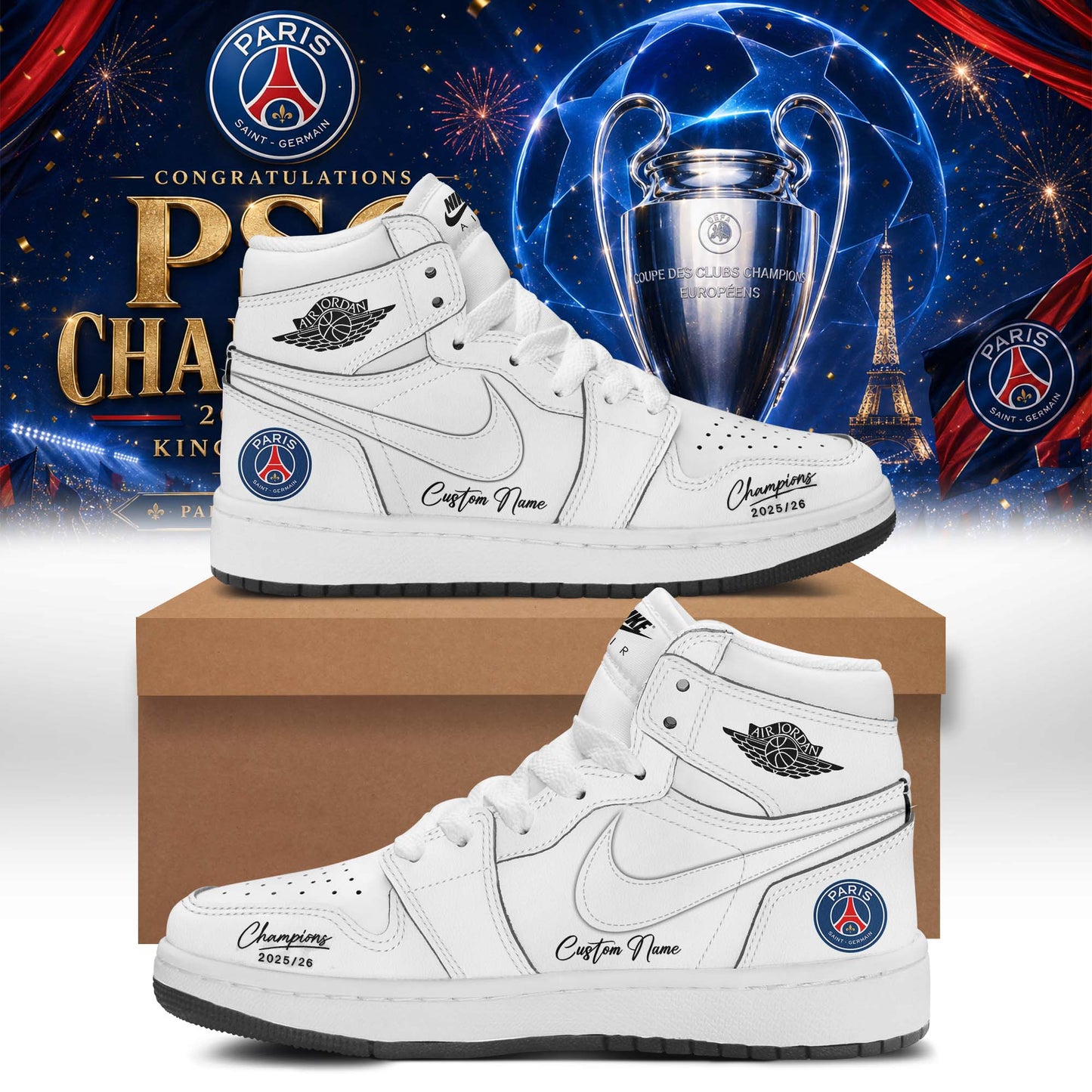 PSG Champions League Winners 25/26 Shoes