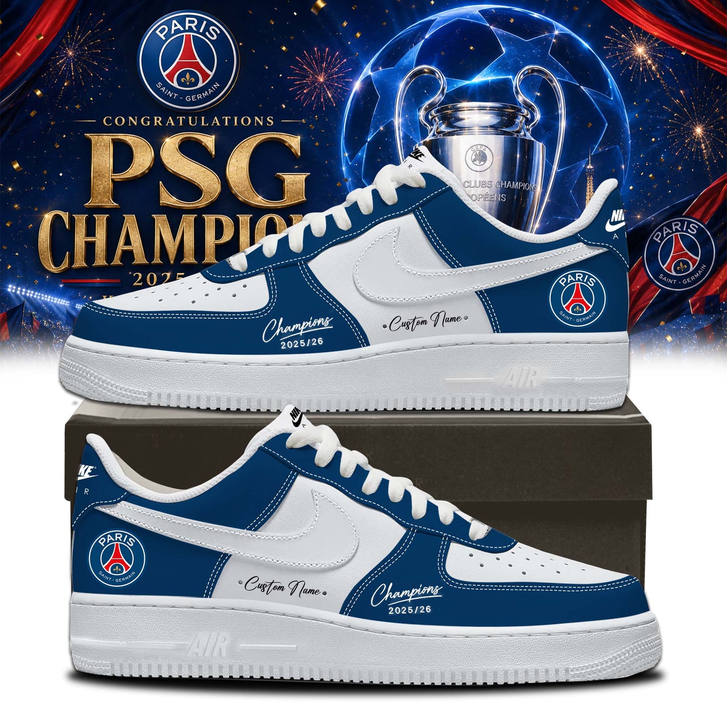 PSG Champions League Winners 25/26 Shoes