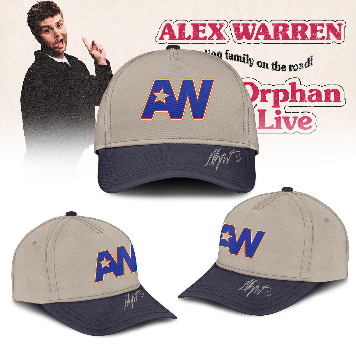 Alex Warren’s “Little Orphan Alex” Tour Sweatshirt