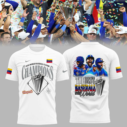 Team Venezuela 2026 World Baseball Classic Champions Limited Edition Shirt