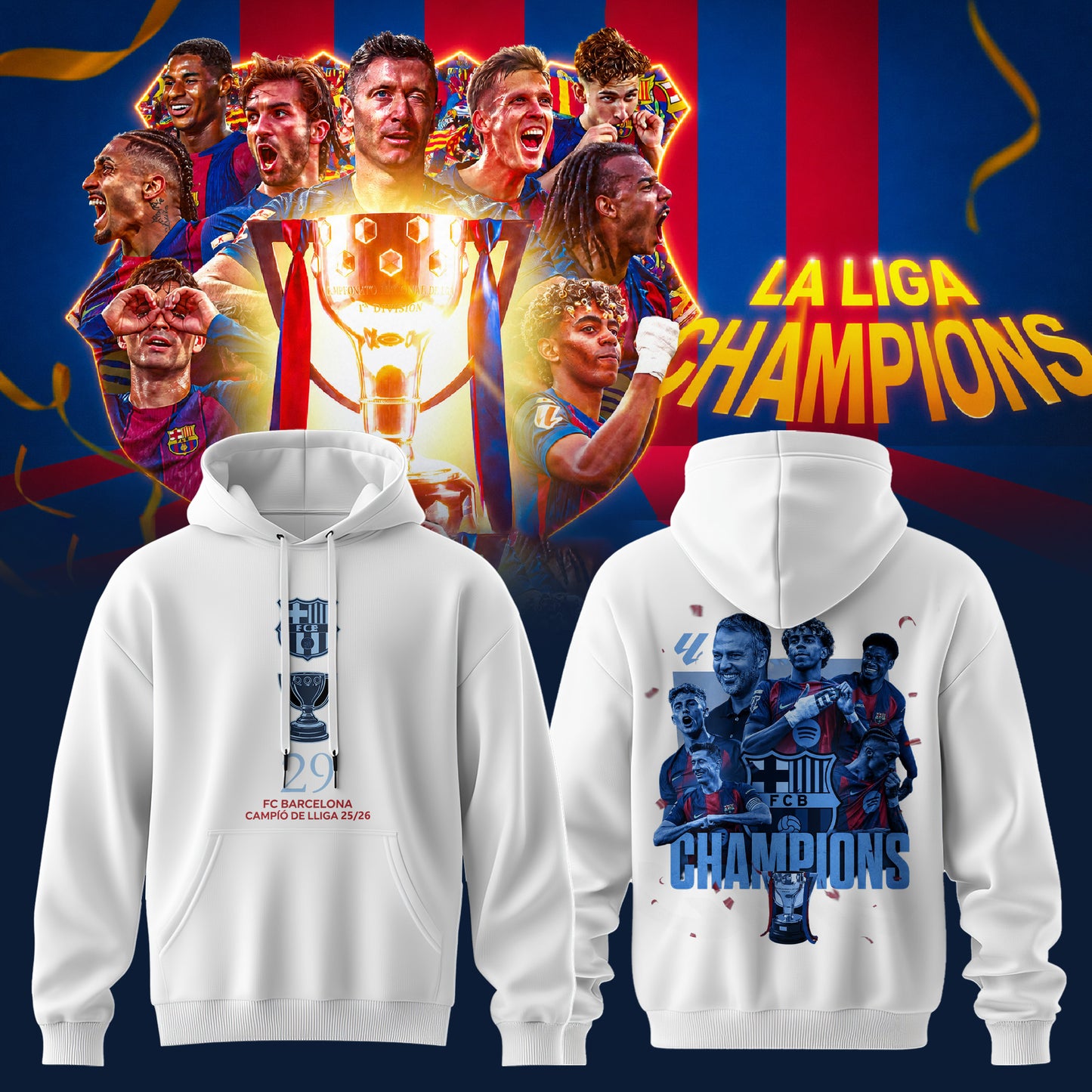 La Liga Champion 2026 Hoodie
