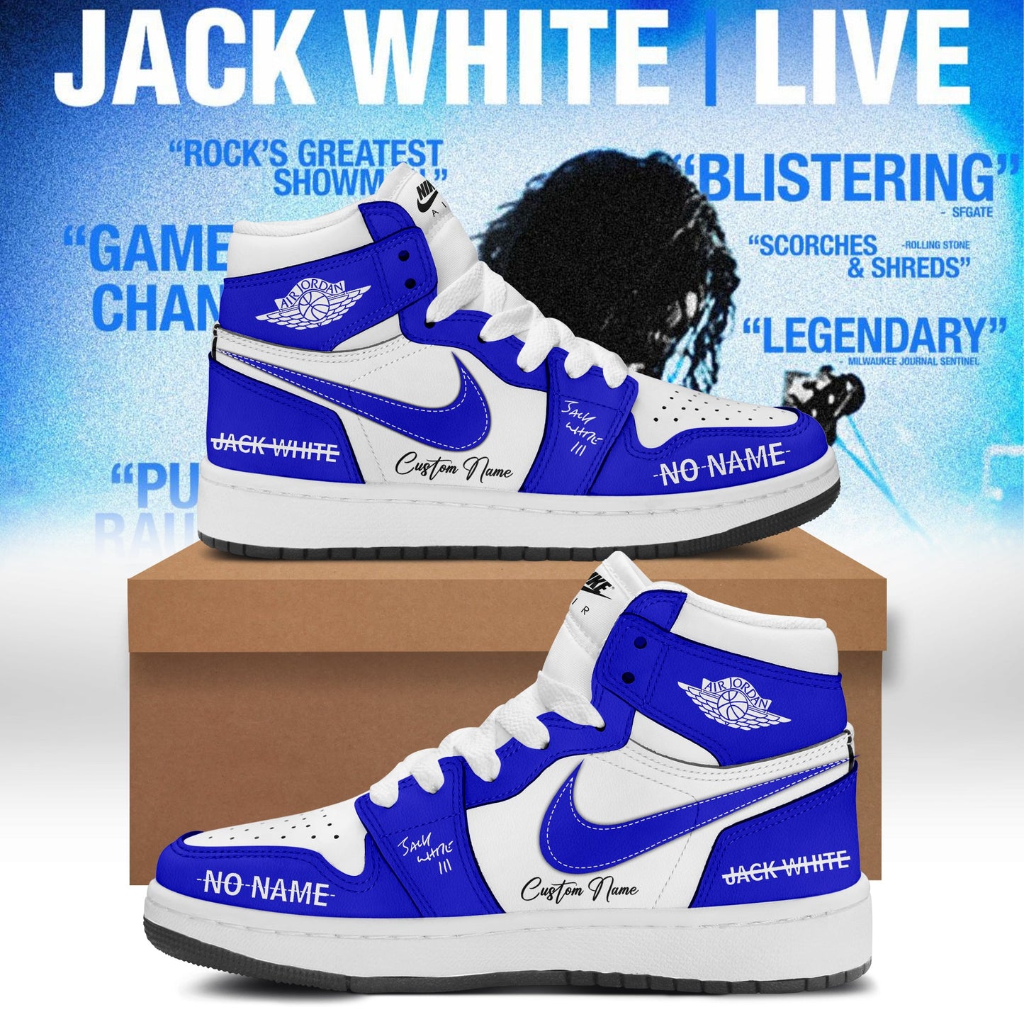 .Jack White Live 2026 Shoes