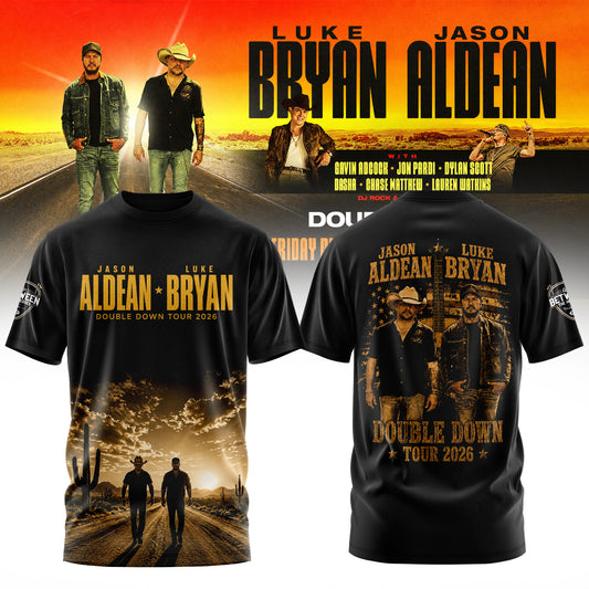 Double Down Tour 2026 – Desert Highway Collection T-shirt
