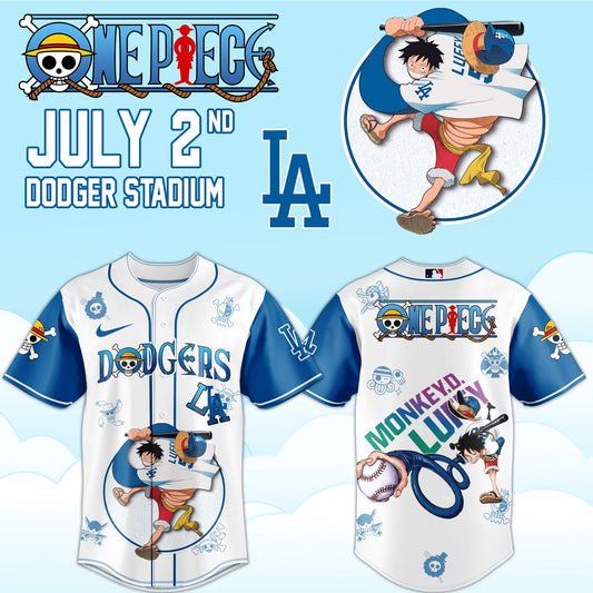 One Piece Night x Los Angeles Dodgers 2026 Edition Jersey