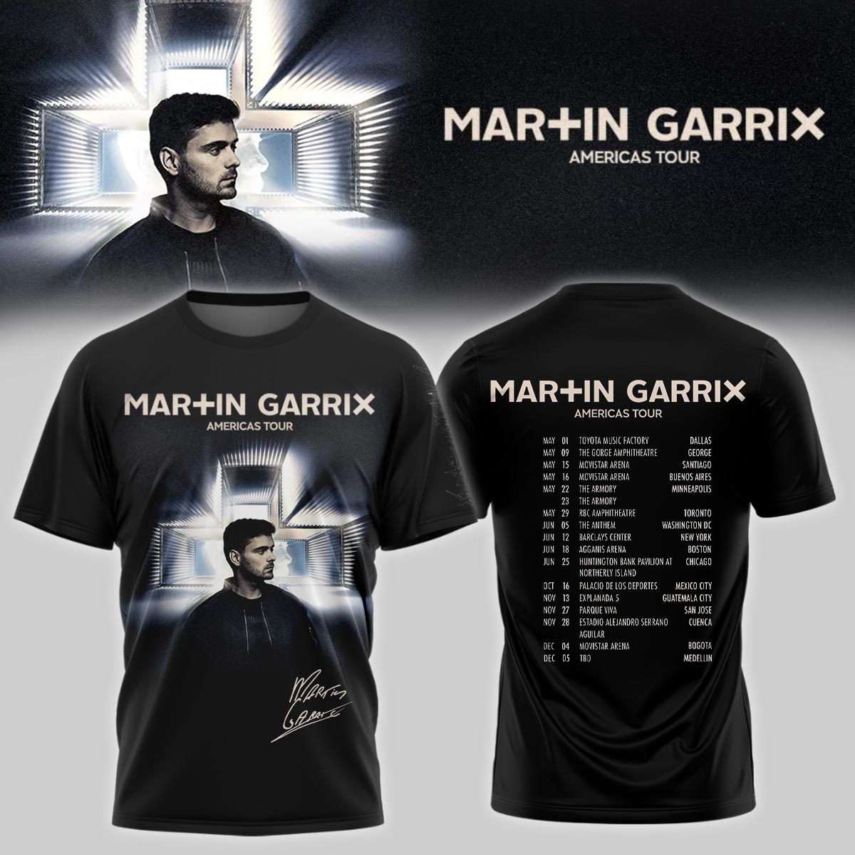 Mart!n Garr!x TOUR Limited Tshirt