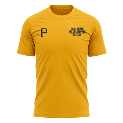 Limited Edition Pittsburgh Pirates x Noah Kahan Yellow Tshirt 2026