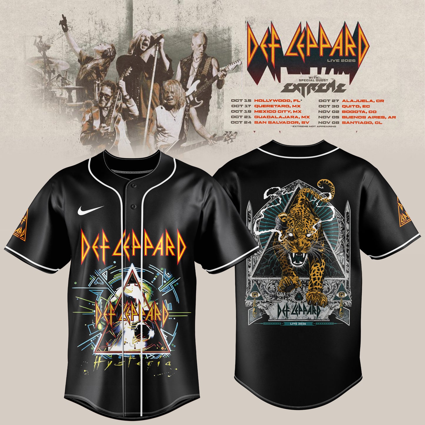 _DEF LEPPARD LIVE 2026 MERCH COLLECTION JERSEY