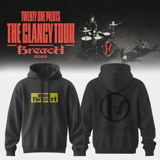 Twenty One Pilots The Clancy Tour: Breach Hoodie