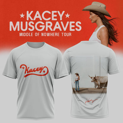 Kacey Musgraves Middle of Nowhere Tour Signed TShirt