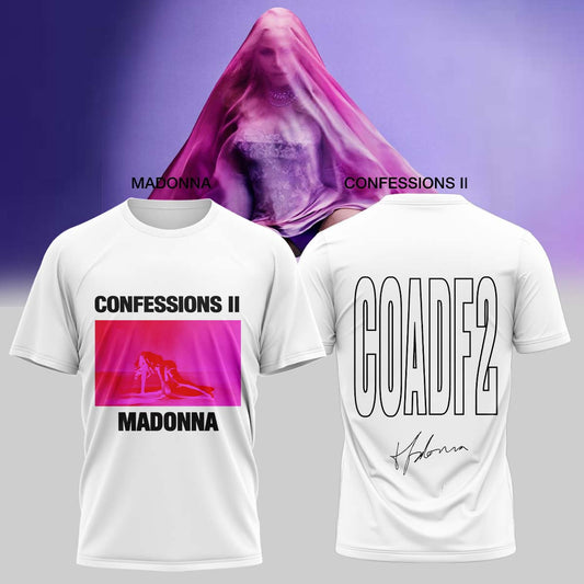 Madonna ” Confessions II ” TShirt