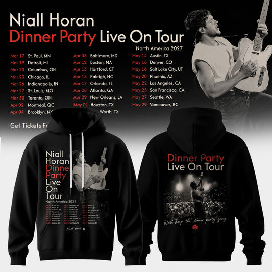 NIALL HORAN – DINNER PARTY LIVE ON TOUR HOODIE