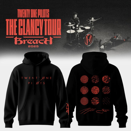 Twenty One Pilots The Clancy Tour: Breach Hoodie