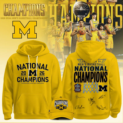 Basketball x Michigan Champions 2026 Limited Edition Hoodie