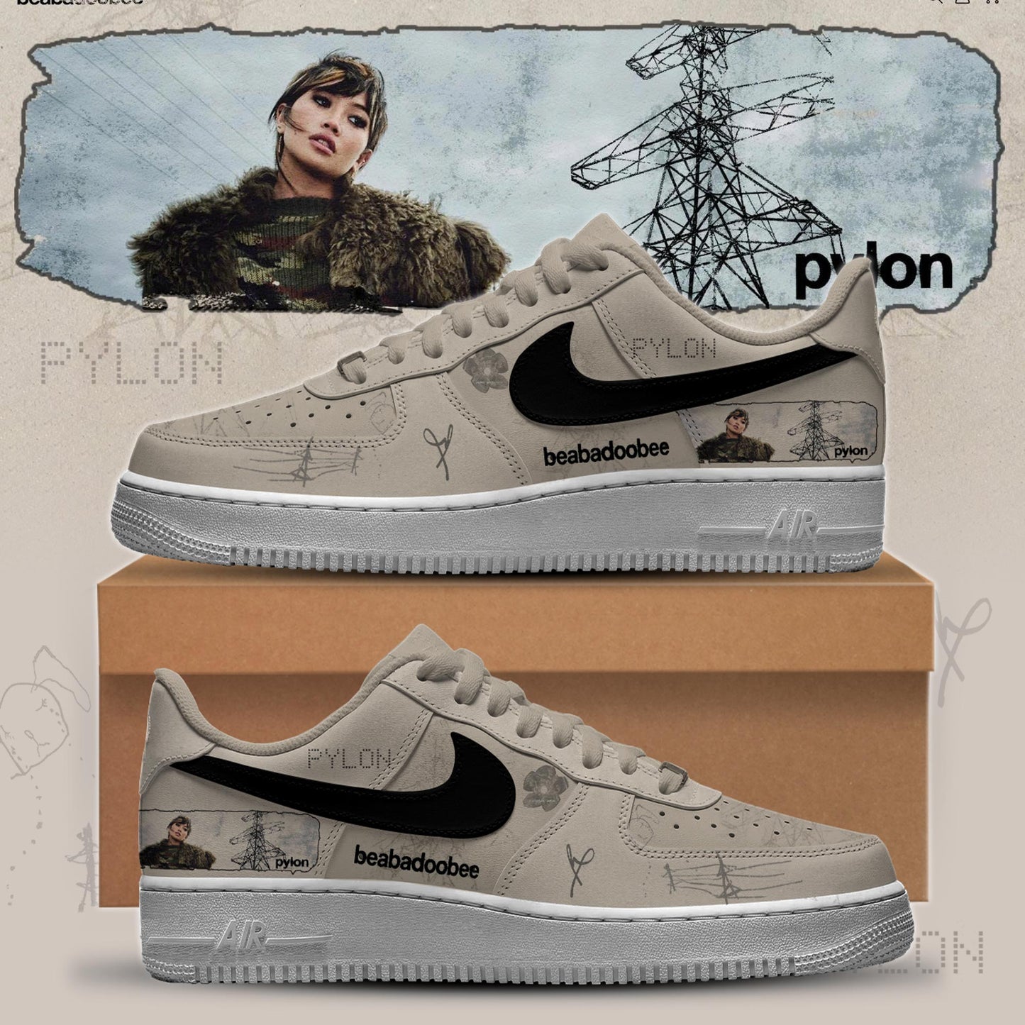 Beabadoobee Special “Pylon” Album 2026 Limited Edition Shoes