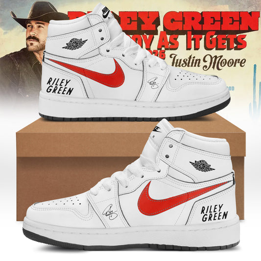 Riley Green’s Cowboy As It Gets Tour 2026 Collection Shoes